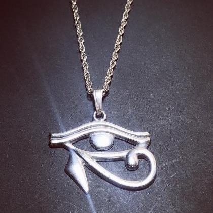 Eye Of Horus Silver 925-pendant /eye/ Egypt..