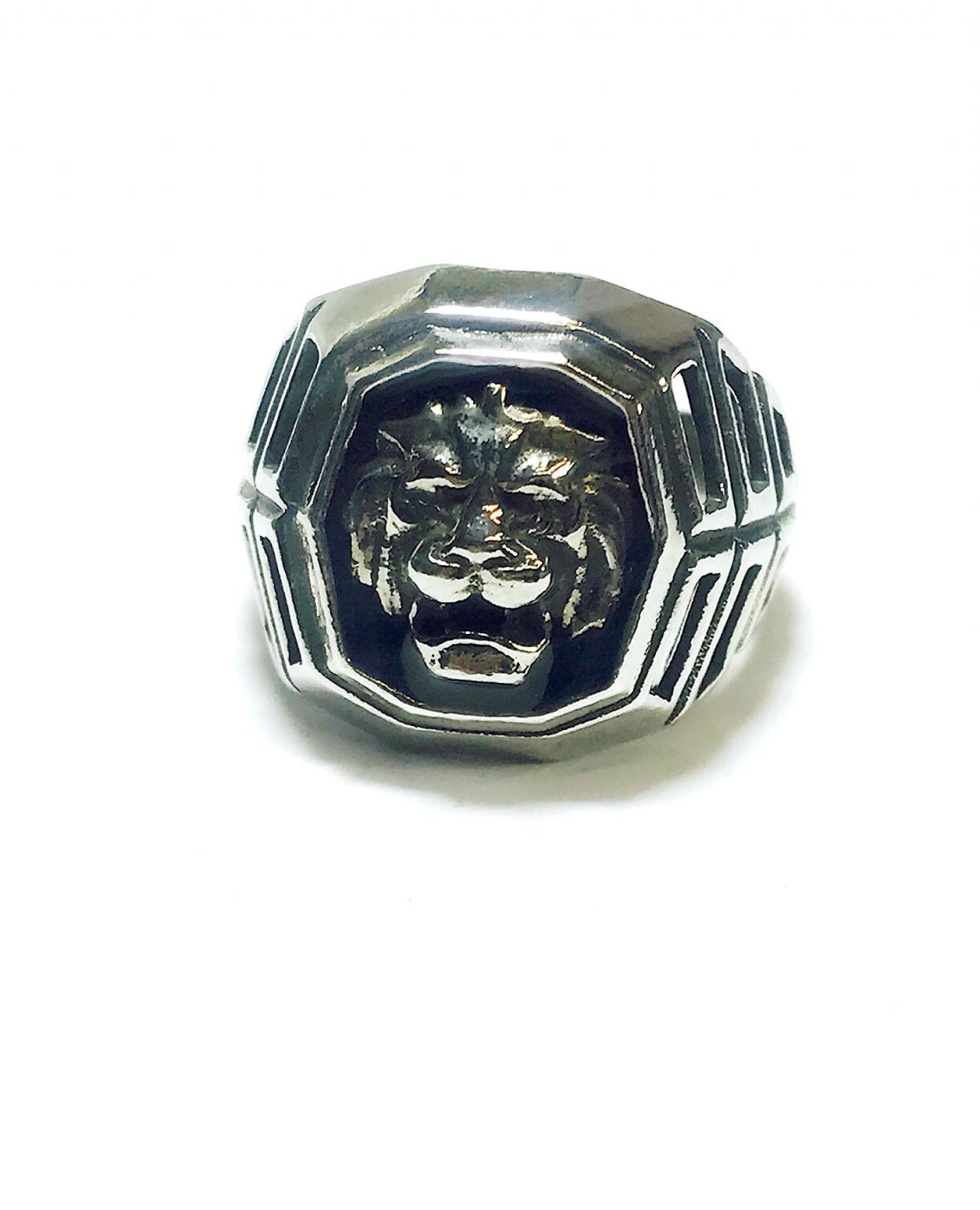 Lion - Silver 925 Ring For Men