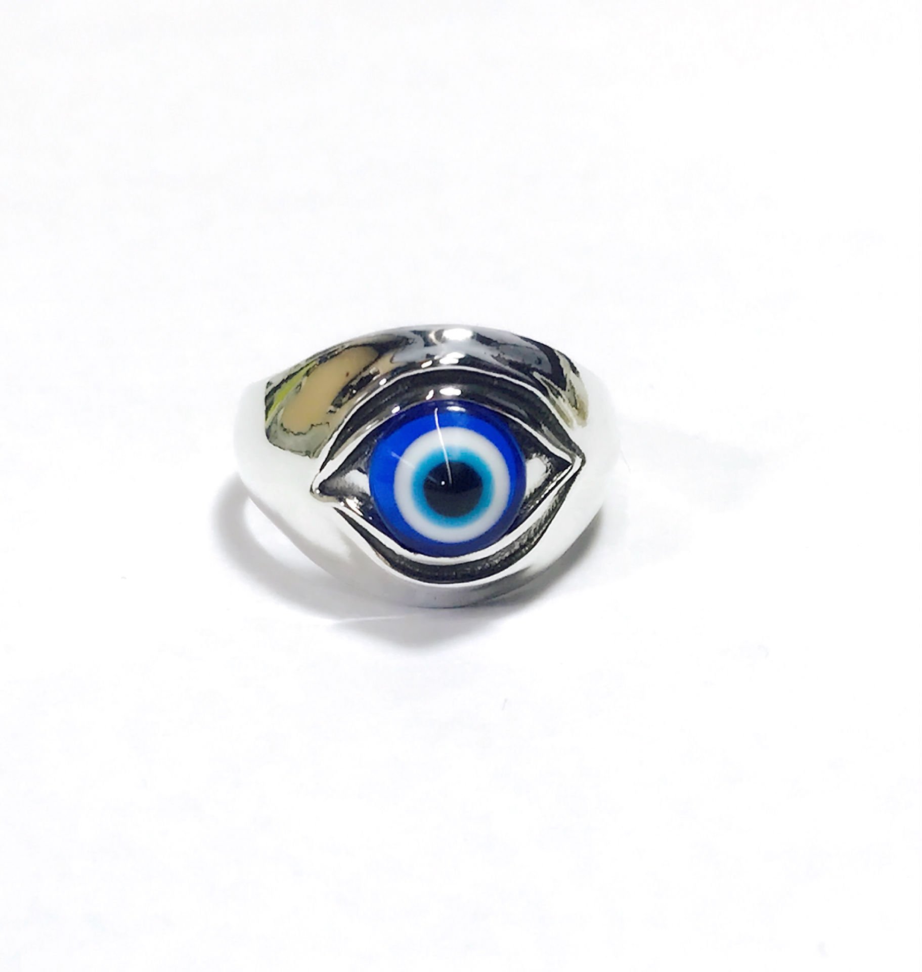 Evil Eye Silver Wire Ring – DBN Jewelery